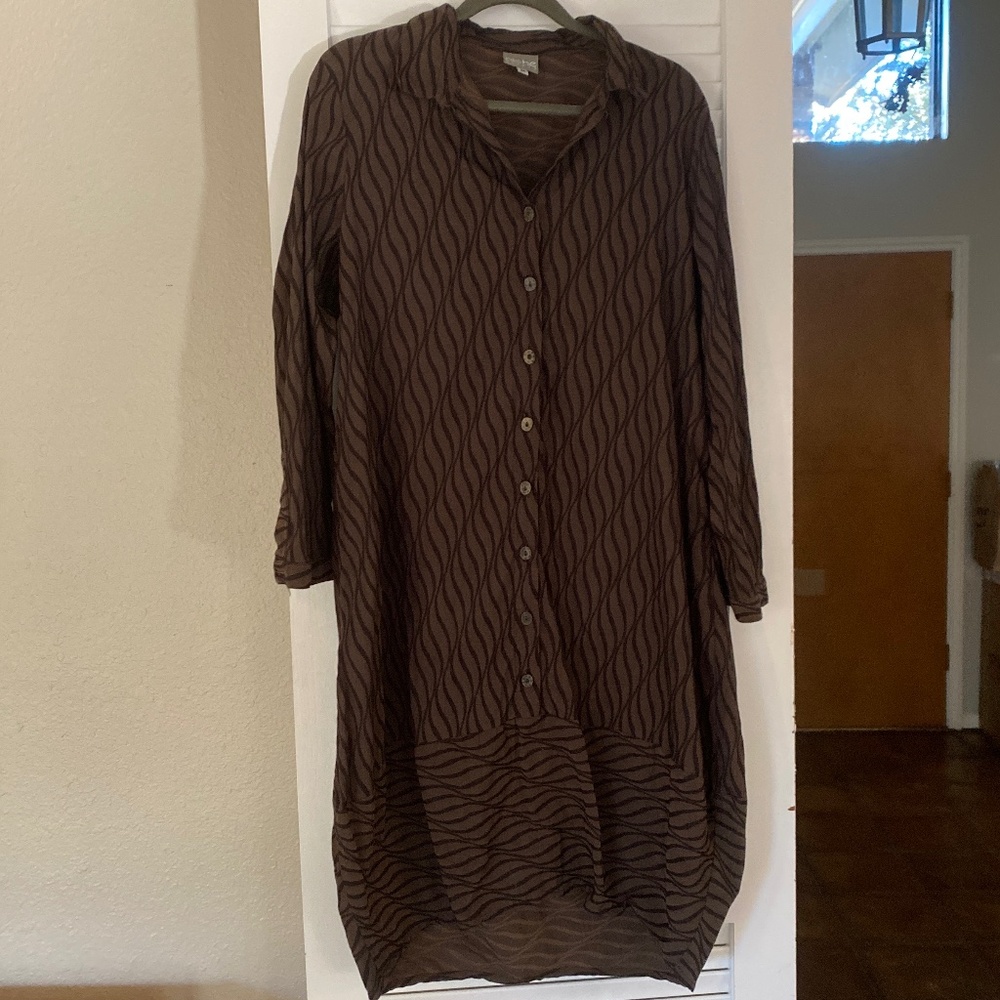 Niche shirt dress